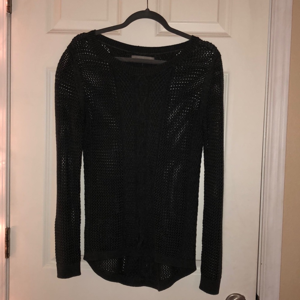 Dark grey pullover sweater